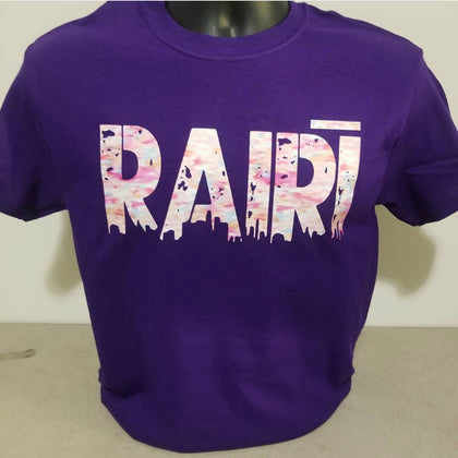 RAIRI Unisex  Purple  Rush Tee