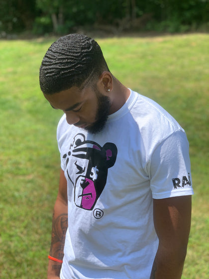 Secure the Bag (STB) Unisex Two Tone Purple Bear