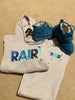 RAIRI Unisex Blue Wave Hoodie Sweatsuit (Pre Order Only)