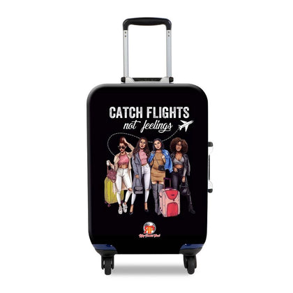 Travel Suitcase Cover-Catching Flights