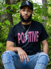 Unisex Black Positive Tee